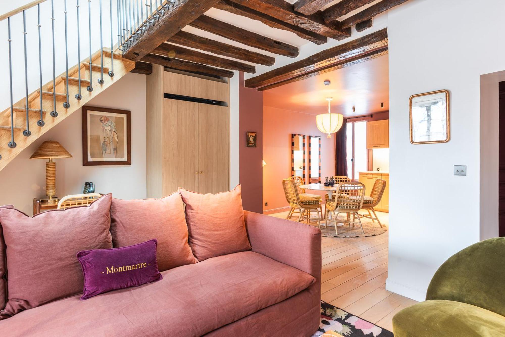 Maison La Boheme Montmartre - Studios & Apartments Paris Bagian luar foto