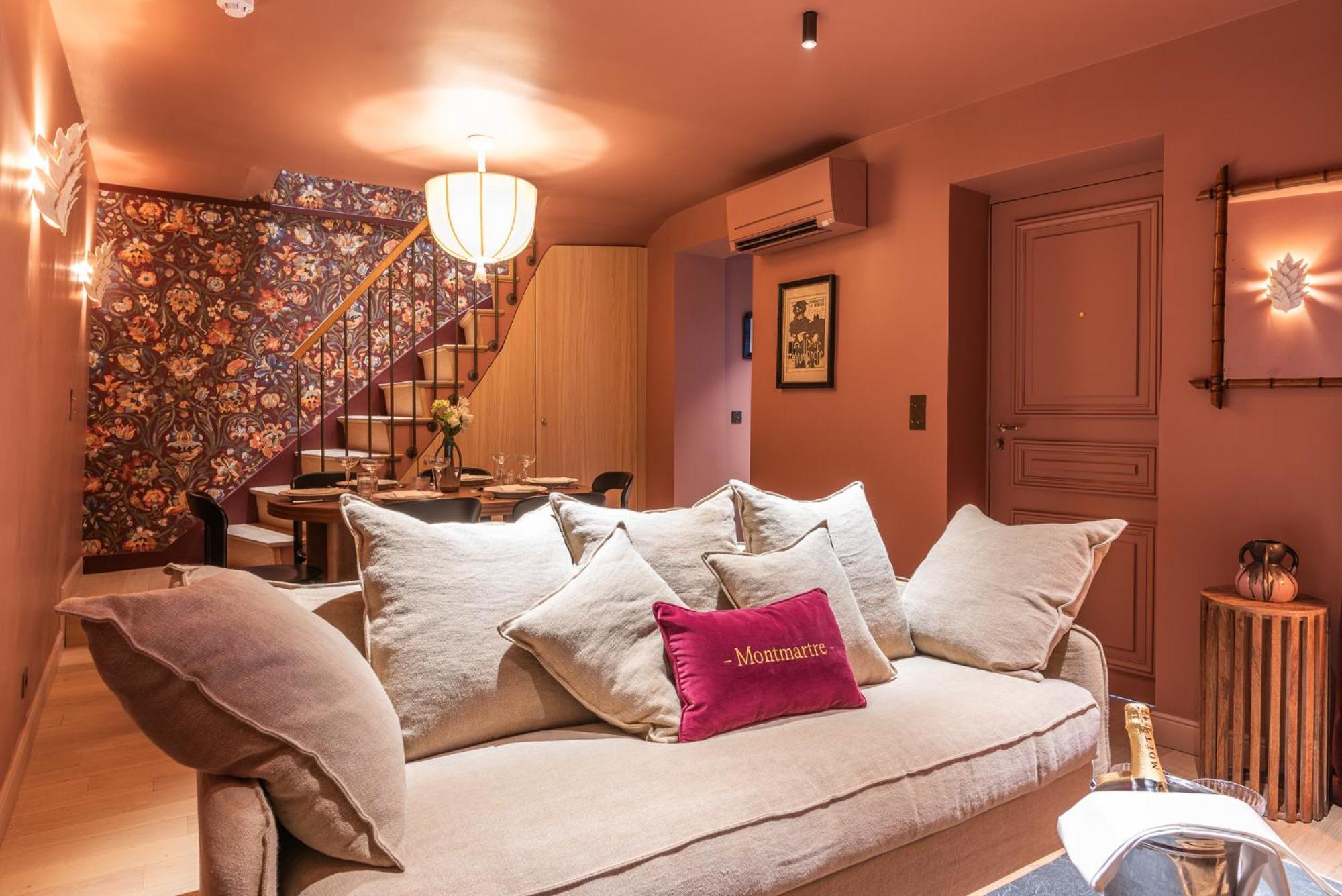 Maison La Boheme Montmartre - Studios & Apartments Paris Bagian luar foto